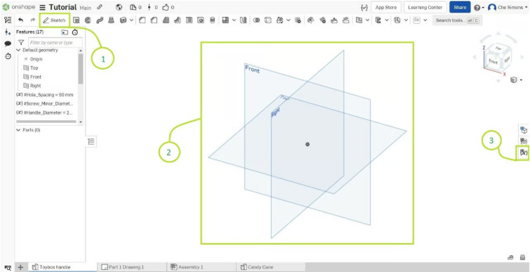 Công cụ Sketch trong CAD